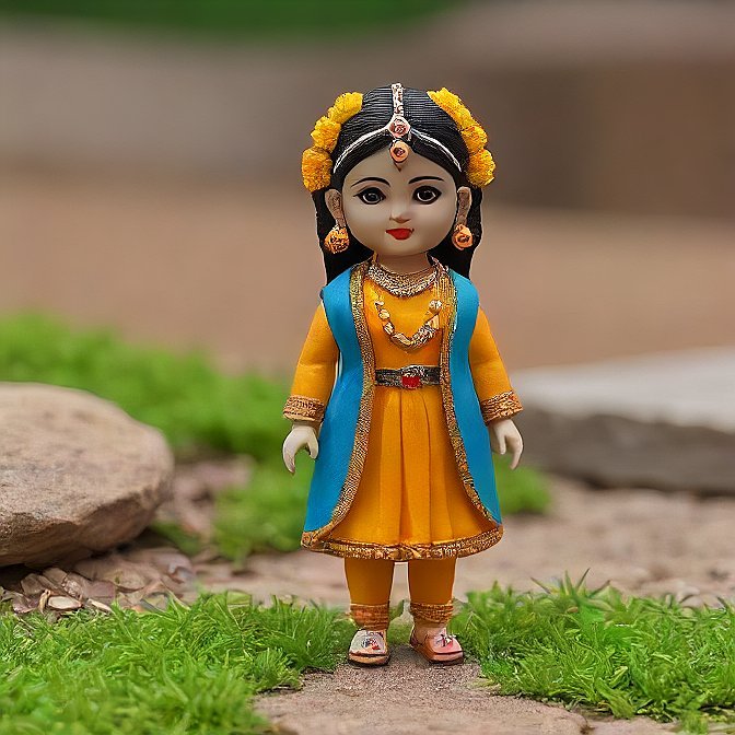 3D cartoon character art